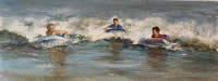 Riding the Surf by Anne P Wert